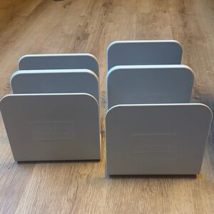 Caraway Home Cookware Sheet Rack Holders Organizers Storage Magnetic - Set Of 4